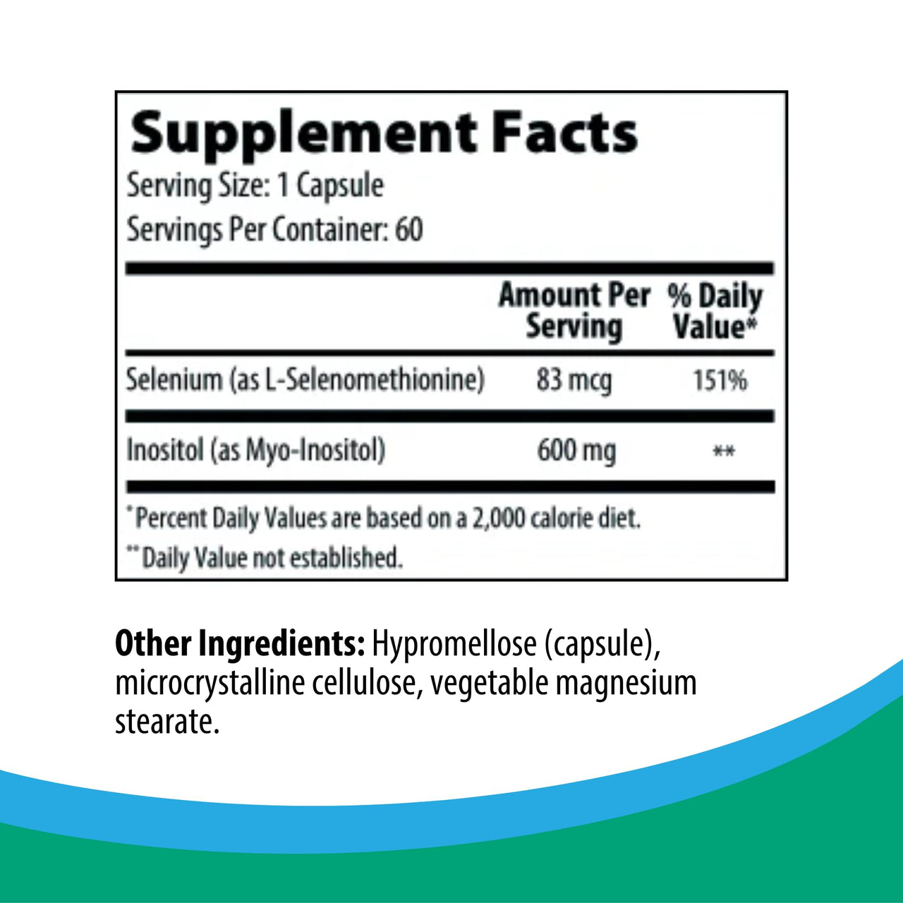 Rootcology by Dr. Izabella Wentz | Selenium + Myo-Inositol | Comprehensive Blend to Promote Hormone Balance and Immune System Health | 60 Capsules