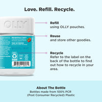 Thumbnail for OLLY Goodbye Stress Gummy, GABA, L-Theanine, Lemon Balm, Stress Relief Supplement, Berry - 42 Count