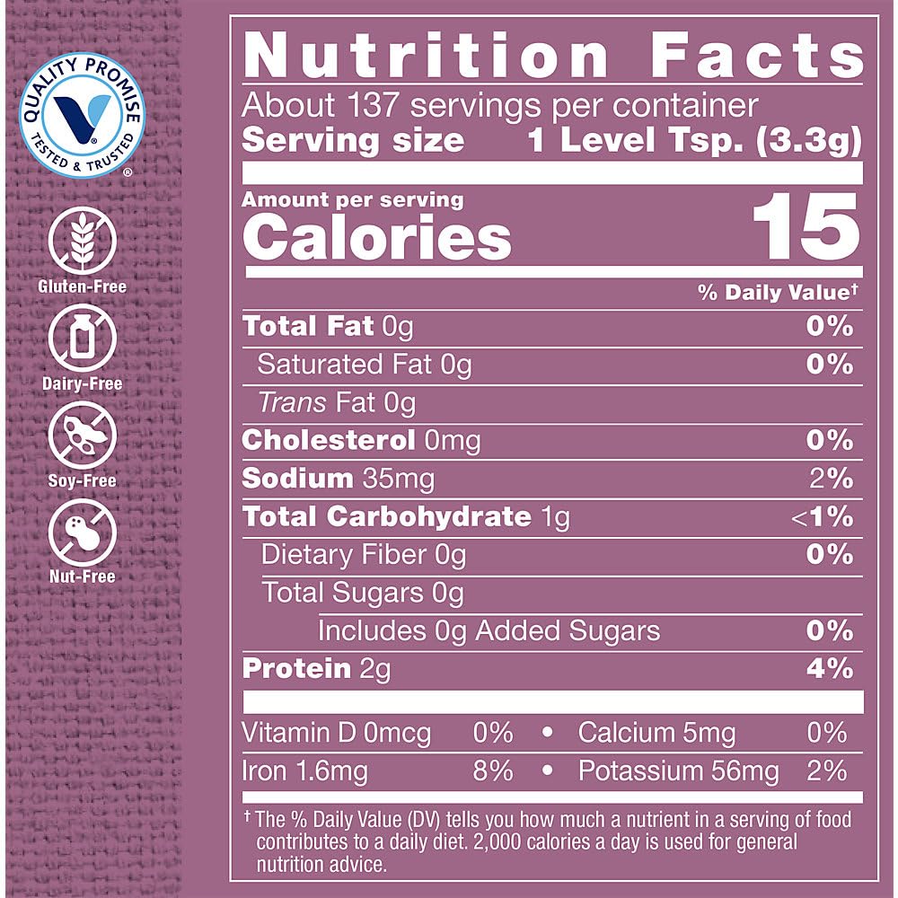The Vitamin Shoppe Organic Spirulina Powder with Blue-Green Microalgae - Superfood (16 oz. / 137 Servings)