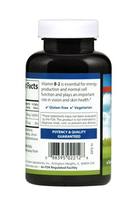 Thumbnail for Carlson - B-2, 100 mg Riboflavin, Energy Production, Vision Support & Healthy Skin, 250 Vegetarian Tablets