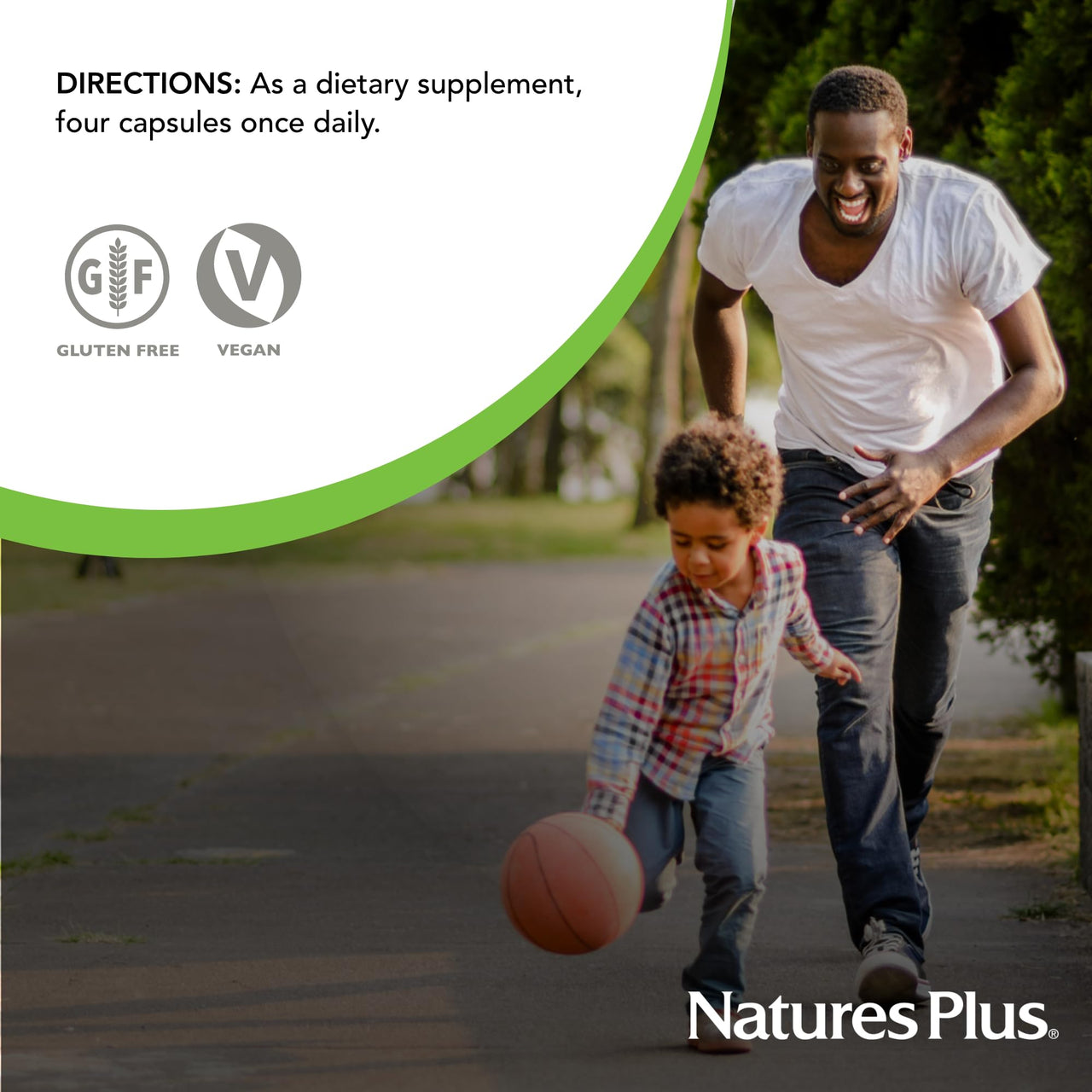 NaturesPlus Source of Life Garden Bone Support - 120 Capsules - Calcium and Magnesium Supplement with Vitamin D3 & K2 - USDA Certified Organic, Non-GMO, Vegan, Gluten Free - 30 Servings