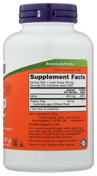 Thumbnail for Kelp Powder Norwegian Now Foods 8 oz Powder