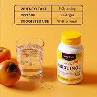 Thumbnail for Healthy Origins Ubiquinol 100 mg, 150 Softgels - Featuring Kaneka QH Clinically Studied Active Form of CoQ10 - Supports Cardiovascular Function, Cellular Energy Production & Heart Health