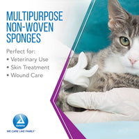 Thumbnail for Dynarex Non-Woven Sponges, Sterile, Gauze Sponges, Highly-Absorbent and with Less Linting, 4