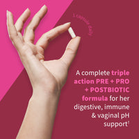 Thumbnail for Garden of Life Dr Formulated Once Daily 3-in-1 Complete Prebiotics, Postbiotics & Probiotics for Women, PRE + PRO + POSTBIOTIC Supplement for Women’s Digestive, Immune & Vaginal Health, 30 Day Supply