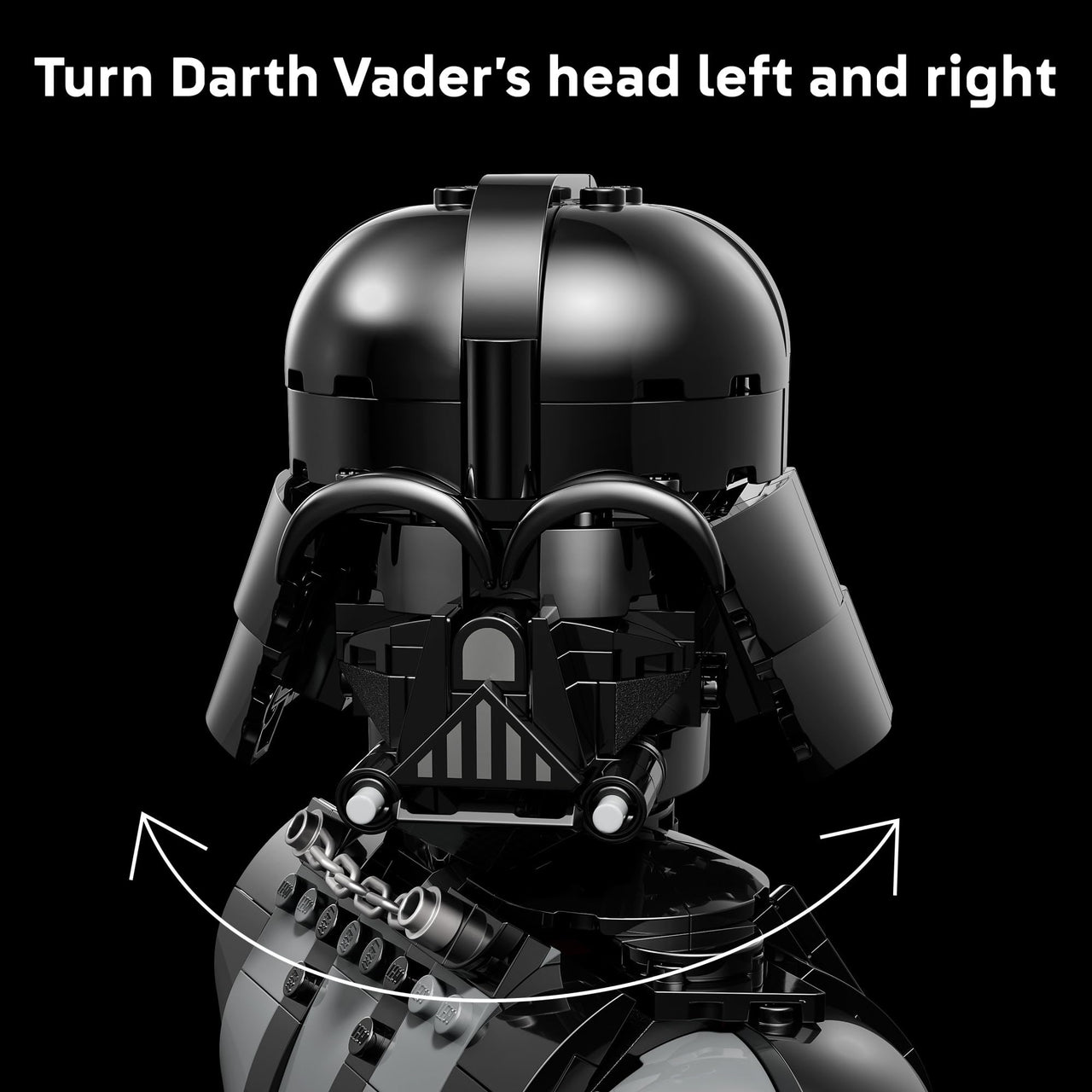 LEGO Star Wars Darth Vader Bust - Collectible Building Set for Adults, Ages 18+ - Star Wars Gift for Men & Women - with Darth Vader Minifigure - Bedroom or Shelf Decor - 75439