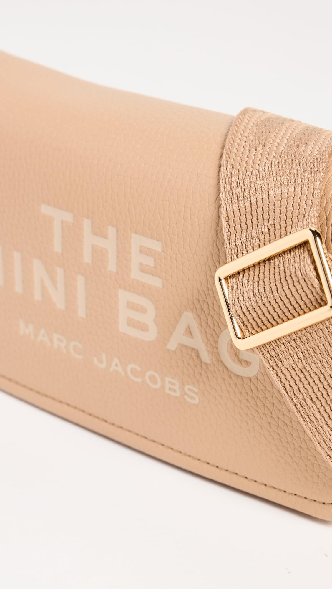 Marc Jacobs Womens The Leather Mini Bag Camel Onesize