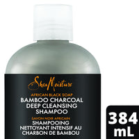 Thumbnail for Shea Moisture African Black Soap Bamboo Charcoal Deep Cleansing Shampoo
