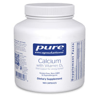 Thumbnail for Pure Encapsulations Calcium with Vitamin D3 | Dietary Supplement to Support Bone, Colon, and Cardiovascular Health* | 180 Capsules