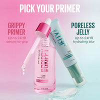 Thumbnail for Maybelline Poreless Jelly Primer, Hydrating, Blurring Makeup Primer with 2% Niacinamide For Up To 24HR Make Up Wear, Clear, 1 Count