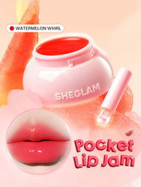 Thumbnail for SHEGLAM Hydra Jelly Pocket Lip Jam Hydrating Nourishing Lip Gloss Moisturizing Lip Makeup-Watermelon Whirl