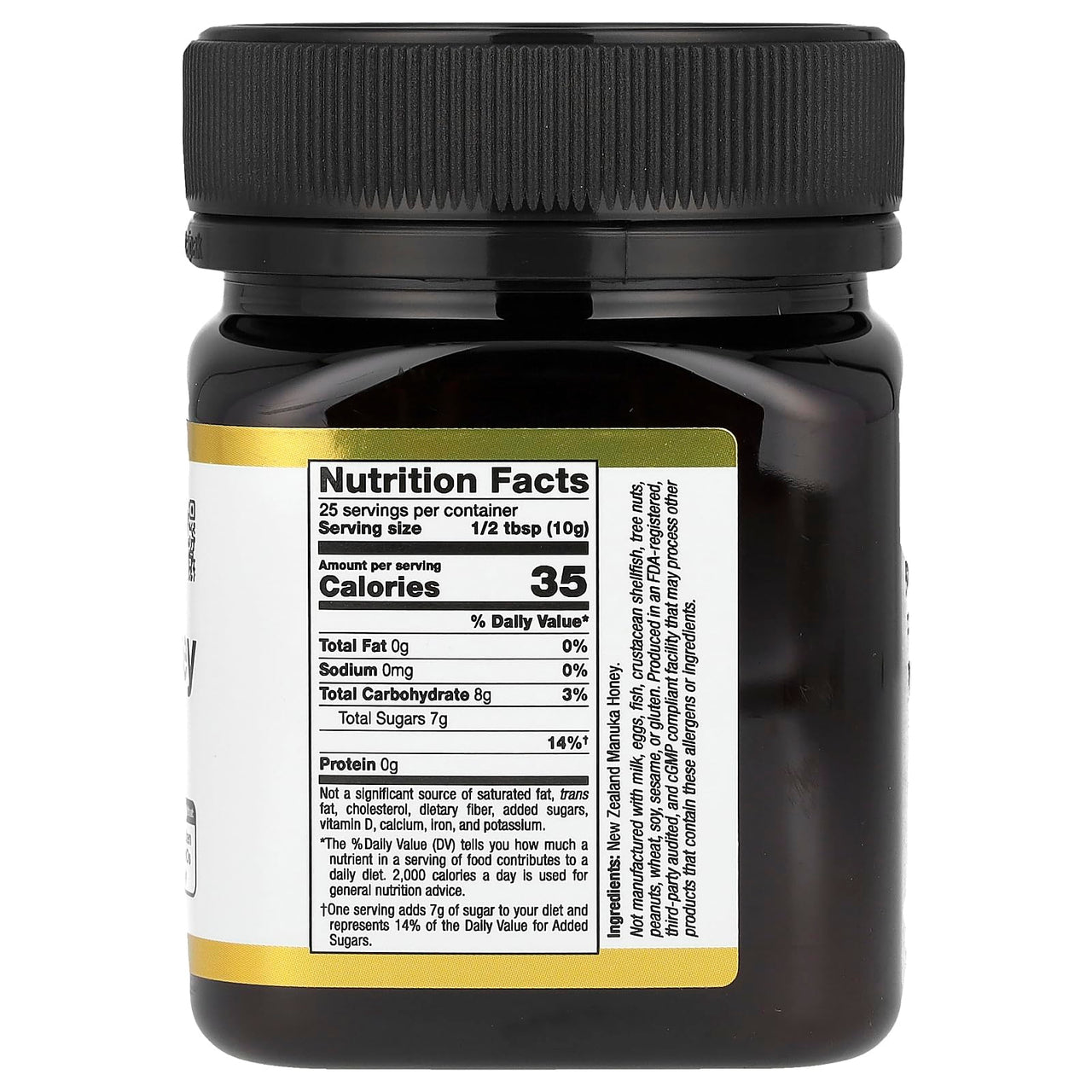 SUPERFOODS, Manuka Honey, Monofloral, MGO 263+, 8.8 oz (250 g), California Gold Nutrition