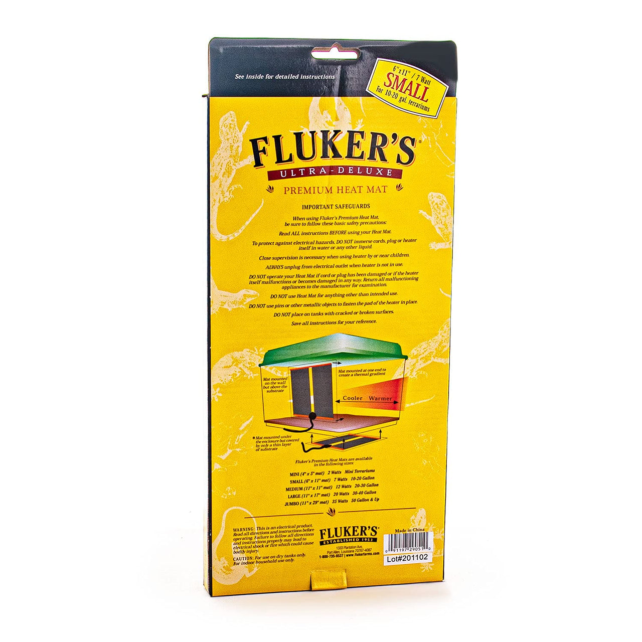 Fluker's Ultra Deluxe Premium Heat MAT