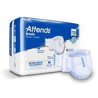 Thumbnail for Attends Care Incontinence Disposable Briefs, Medium, 32