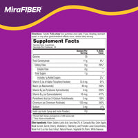 Thumbnail for MiraFIBER Gummies from The Makers of MiraLAX, 8g of Daily Fiber Per Serving, Metabolism Support with B Vitamins, Gut Health for Men & Women, Prebiotic Fiber Gummies for Adults, Mixed Fruit Flavor 72Ct