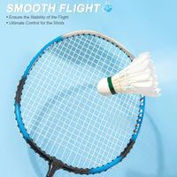 Thumbnail for Philonext Goose Feather Badminton Shuttlecocks Birdies, 12 Pack Hight Speed Training Badminton Balls with Great Stability for Indoor Outdoor Sports Activities