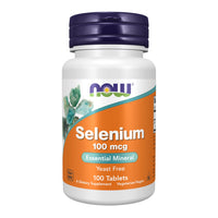Thumbnail for NOW Supplements, Selenium (L-Selenomethionine) 100 mcg, Essential Mineral*, 100 Tablets