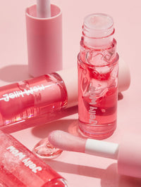 Thumbnail for SHEGLAM Jelly Wow Hydrating Non-Sticky Lip Oil Moisturizing Plumping Lip Gloss - Berry Involved