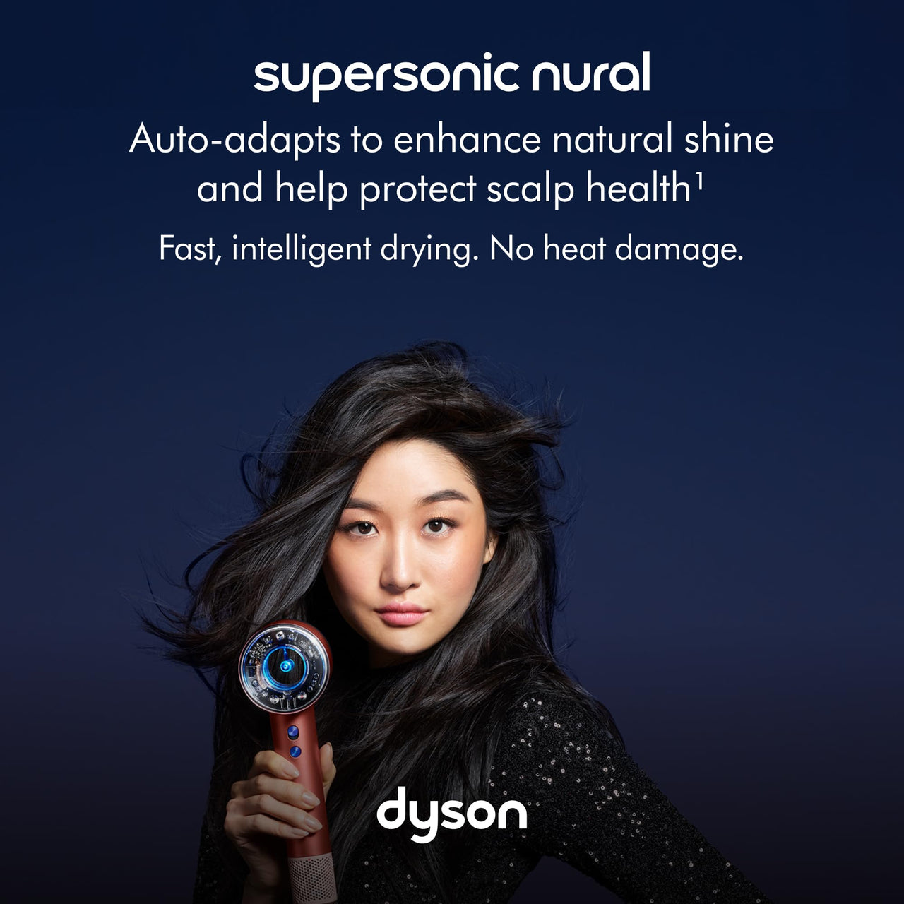 Special Edition Dyson Supersonic Nural™ Hair Dryer in Strawberry Bronze and Blush Pink with Dyson-Designed Presentation