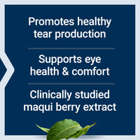 Thumbnail for Life Extension Tear Support with MaquiBright®, 60 mg, Maqui Berry Extract for Dry Eyes, Supports Eye Health, Encourages Tear Production, Gluten-Free, Non-GMO, 1 Daily, Vegetarian, 30 Capsules