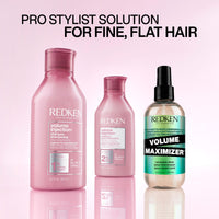 Thumbnail for Redken Volume Injection Shampoo | Lightweight Volume Shampoo For Fine Hair | Adds Volume, Lift, and Body to Flat Hair | Soft, Shiny Finish | Paraben Free
