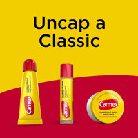 Thumbnail for Carmex Classic Medicated Lip Balm Pack, Lip Moisturizer for Chapped Lips, 7 Count (6 Tubes and 1 Stick)
