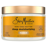 Thumbnail for SheaMoisture Raw Shea Butter Deep Moisturizing Hair Masque for Curly Hair Raw Shea Butter Deep Conditioner to Moisturize and Renew Hair 11.5 oz