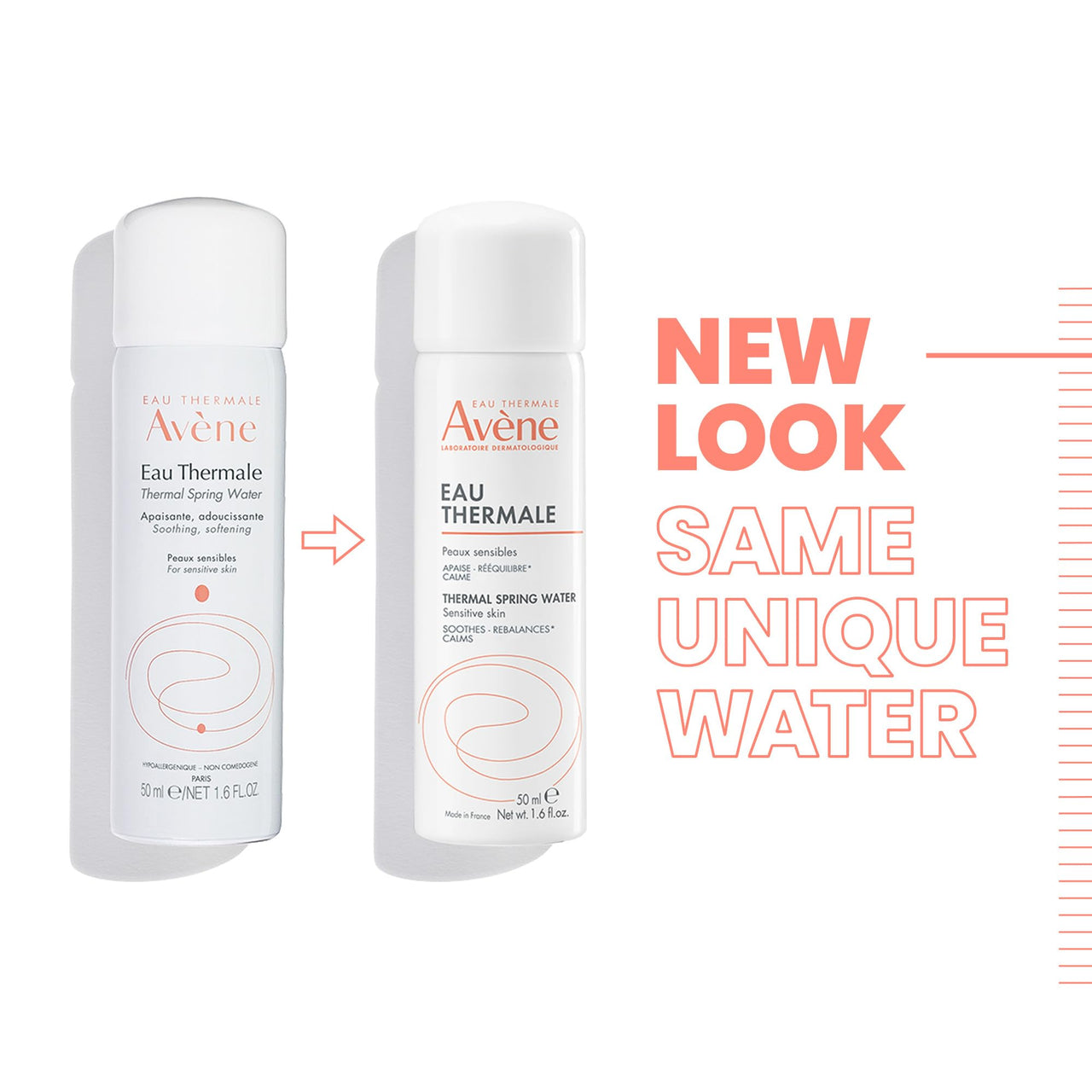 Avène Thermal Spring Water, Soothing Calming Facial Mist Spray for Sensitive Skin, 1.6 Oz
