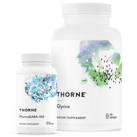 Thumbnail for THORNE - Relax & Detox Bundle - PharmaGABA and Glycine Combo for Stress Relief & Detoxification - 60 to 125 Servings