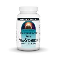 Thumbnail for Source Naturals Phytosterol Complex with Beta-Sitosterol, 113 mg - 180 Tablets