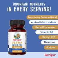 Thumbnail for MaryRuth Organics Ultra Digestive Enzymes Capsules | Up to 2 Month Supply | Supplement for Gut Health Support | Digestion & Immune Support with Amylase | Lipase & Lactase | Vegan | 60 Count