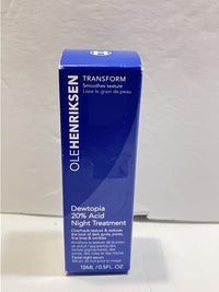 Thumbnail for OLEHENRIKSEN Dewtopia 20% Acid Night Treatment 15ml .5oz
