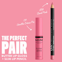 Thumbnail for NYX PROFESSIONAL MAKEUP Butter Gloss, Non-Sticky Lip Gloss - Vanilla Cream Pie (Mauve)