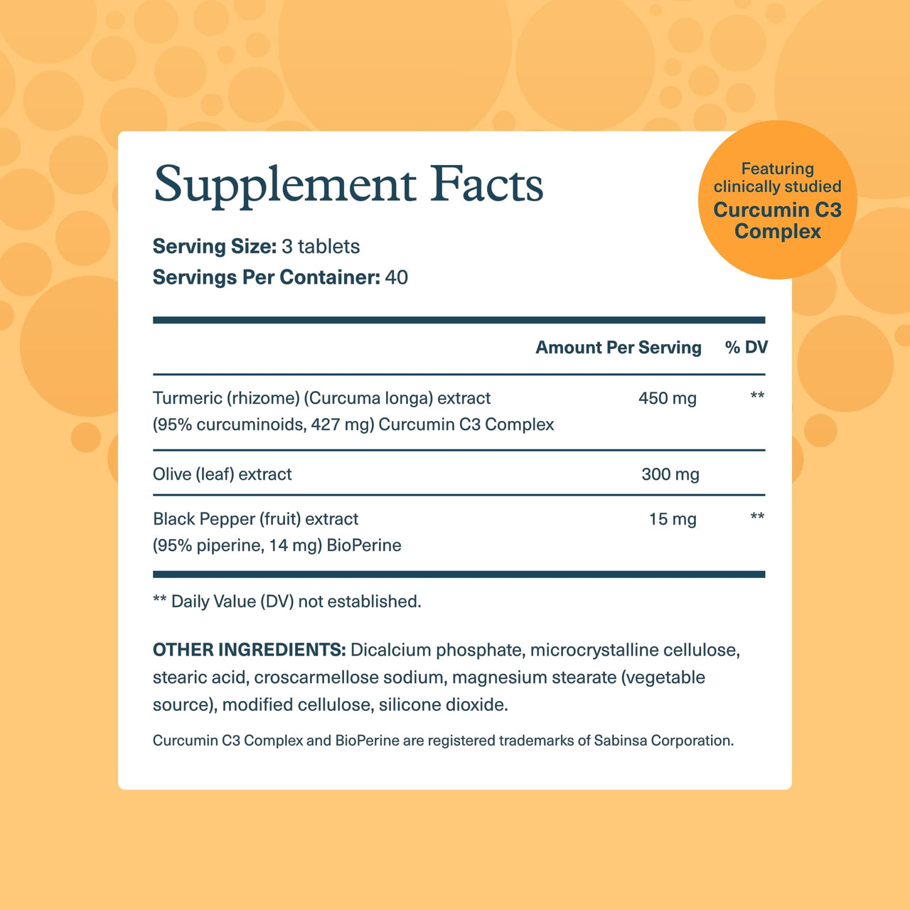 Youtheory Turmeric - 450 mg - with Black Pepper & Olive Leaf - Supports Joint & Brain Health* - Contains Bioenhancers, Curcuminoids & Herbal Extracts - 120 Tablets (40-Day Supply)