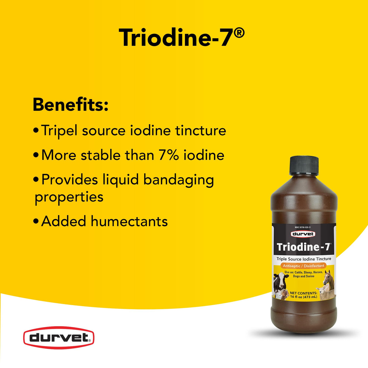 Durvet Triodine-7-16 Ounce