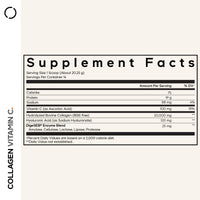 Thumbnail for Codeage Collagen Peptides Powder + Vitamin C - 20g Grass-Fed Collagen Per Serving - Digestive Enzymes, Hyaluronic Acid, 18 Amino Acids - Hydrolyzed Collagen Protein - Non-GMO, Unflavored - 9.98 oz