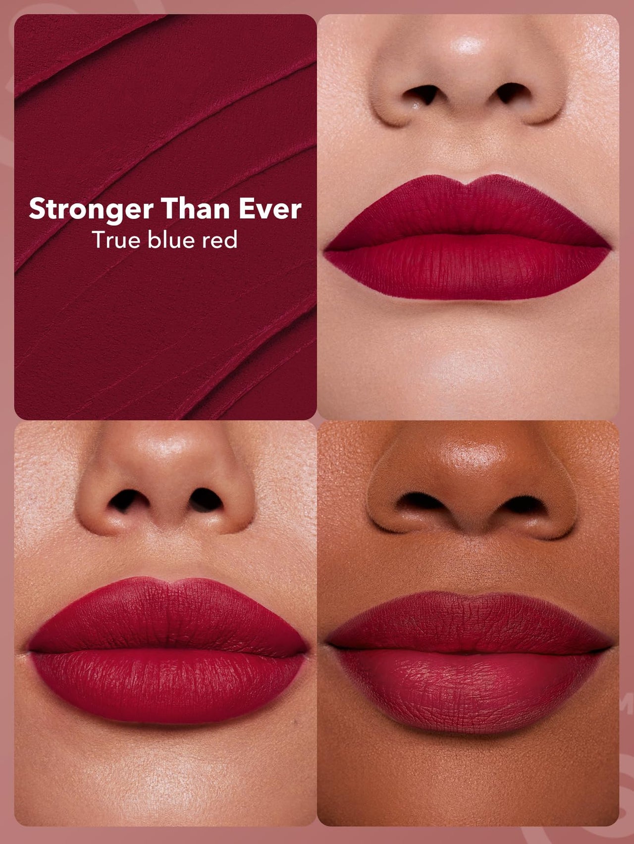 SHEGLAM Dynamatte Boom Waterproof Matte Lipstick Long Lasting Transfer Proof Lip Stick - Stronger Than Ever
