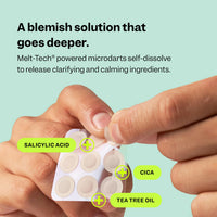 Thumbnail for Peach Slices - Deep Blemish Microdarts (9 ct) - Early Stage Pimple Patches for Face - Salicylic Acid, Niacinamide, Hyaluronic Acid, Tea Tree Oil & Cica - Vegan, Cruelty Free, Korean Skin Care & Beauty