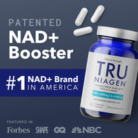 Thumbnail for TRU NIAGEN PRO NAD Supplement for Brain Function, Anti Aging, Cell Regeneration | Patented Niagen | Supports Cellular Energy | Nicotinamide Riboside (NR) | 30-1000mg Servings (2x500mg, Take 2 Daily)