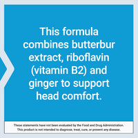 Thumbnail for Life Extension Migra-Eeze - Butterbur Root Extract with Vitamin B2 (Riboflavin) & Ginger Supplement - Formula to Ease Head Discomfort - Gluten-Free — 60 Softgels