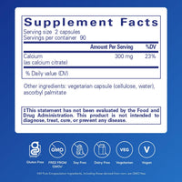 Thumbnail for Pure Encapsulations Calcium (Citrate) - Supplement for Bone, Teeth, Colon, and Cardiovascular Health Support* - with Premium Calcium Citrate - 180 Capsules