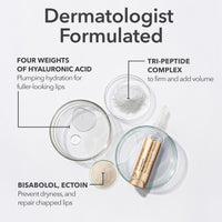 Thumbnail for Dr Dennis Gross DermInfusions Plump + Repair Tinted Lip Treatment, Clear - Visibly Plumps & Defines Lips with Hyaluronic Acid & Peptides - Repairs Moisture Barrier - 10 mL