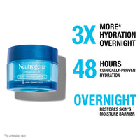 Thumbnail for Neutrogena Hydro Boost Night Pressed Serum - with Hyaluronic Acid & Antioxidants, Hydrating Face Moisturizer that Restores & Revitalizes Skin Overnight, for Normal to Extra Dry Skin, 1.7 oz