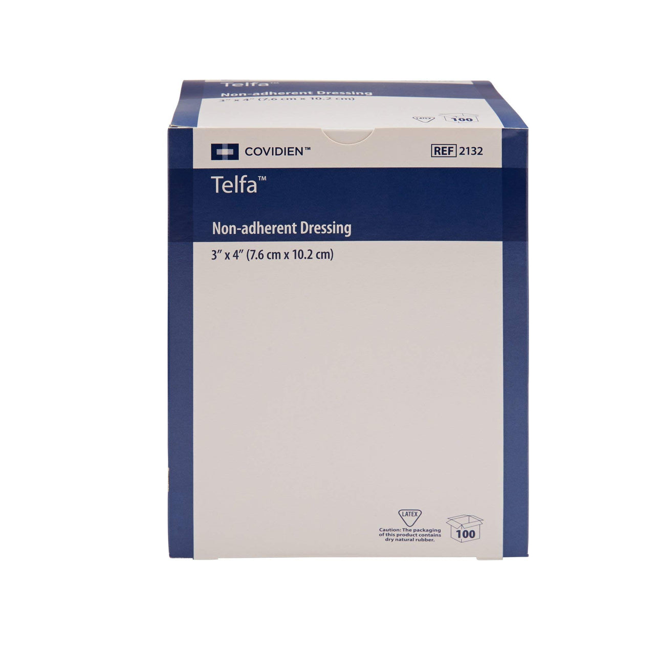 Covidien 2132 Telfa Non-Adherent Dressing, 3" x 4" (Pack of 100)