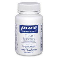 Thumbnail for Pure Encapsulations Trace Minerals - Multimineral Supplement - Mineral Supplement - Supports Metabolism & Cellular Function* - Gluten Free & Vegan - 60 Capsules