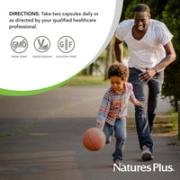 Thumbnail for NaturesPlus PRO PharmaGABA - 60 Capsules - Promotes Calm, Relaxation & Focus - Non-GMO, Vegetarian, Gluten Free - 30 Servings