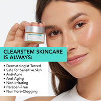 Thumbnail for CLEARSTEM - BRIGHTEYES - Nourishing Anti-Aging Eye Gel - For Puffy Eyes, Crow's Feet, & Dark Circles - Made with Collagen, Stem Cells, Peptides & Aloe Vera - Vegan - Gluten Free - Men & Women - 0.6 oz