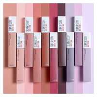 Thumbnail for Maybelline Super Stay Matte Ink Liquid Lipstick Makeup, Long Lasting High Impact Color, Up to 16H Wear, Visionary, Taupe Purple, 1 Count