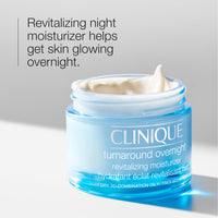 Thumbnail for Clinique Turnaround Overnight Revitalizing Moisturizer Face Cream | Hydrating + Plumping, 1.7 Fl Oz