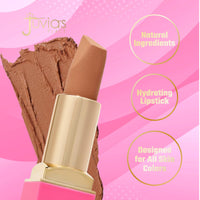 Thumbnail for Juvia's Place The Nude Velvety Matte Lipstick Lady - Nude, Long-lasting, Rich-Color Lip Makeup, Creamy Lipstick with Matte Finish, Beauty & Lip Products